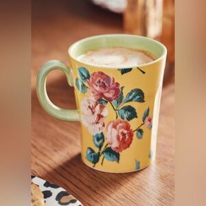 Anthropologie Maeve Chintzware Stoneware Mug, NWT